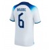Tanie Strój piłkarski Anglia Harry Maguire #6 Koszulka Podstawowej MŚ 2022 Krótkie Rękawy